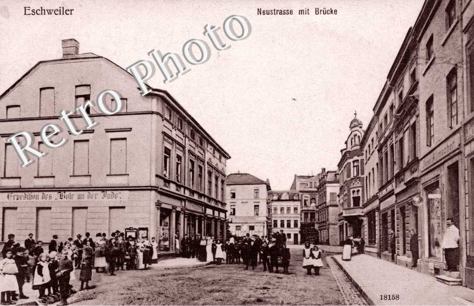 Neustrasse mit brucke