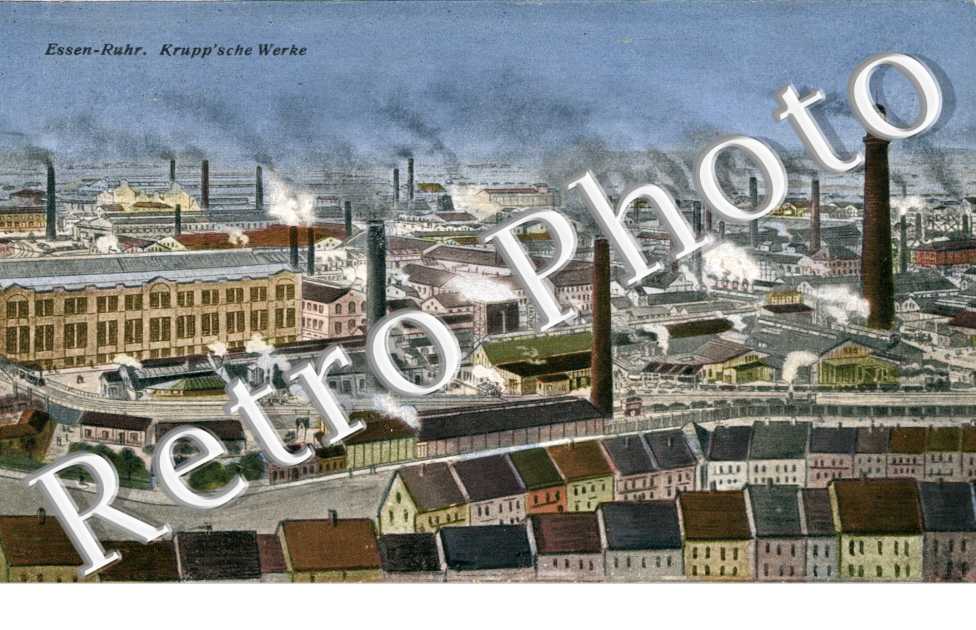 Essen-Ruhr, Krupp&#039;sche Werke
