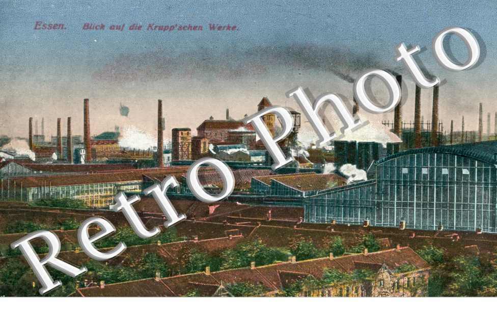 Blick aud die Krupp&#039;schen Werke