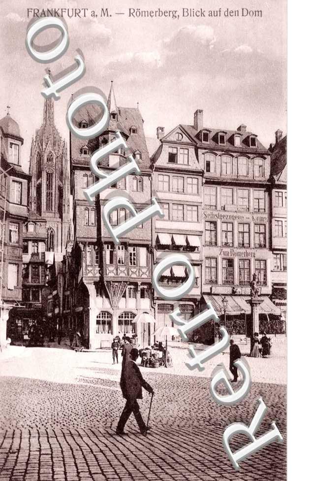 Romerberg, Blick auf den Dom