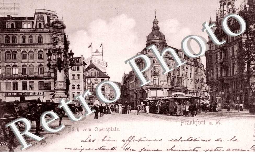 Blick vom Opernplatz