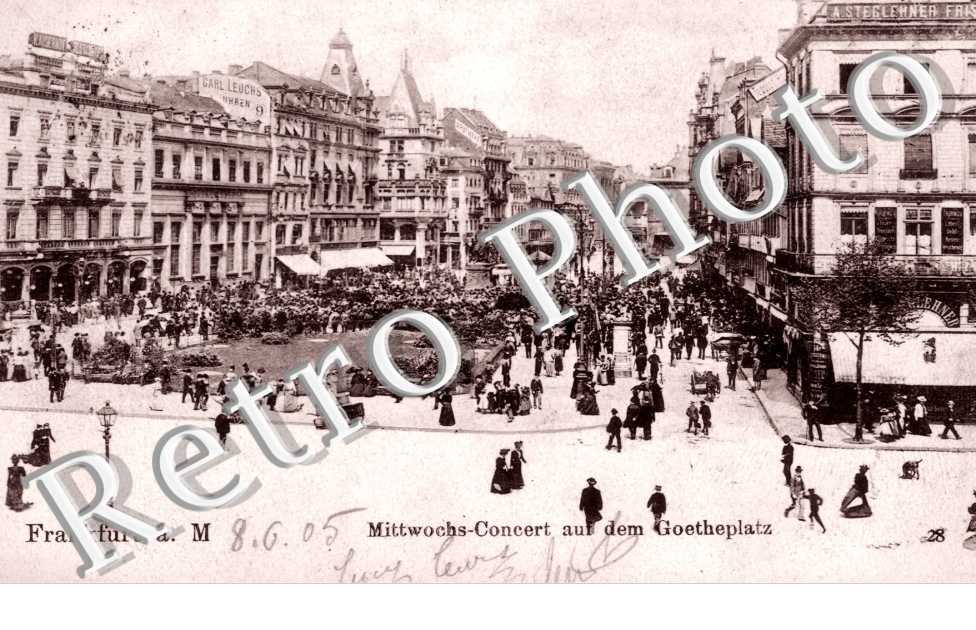 Mittwochs-Concert auf dem Goetheplatz