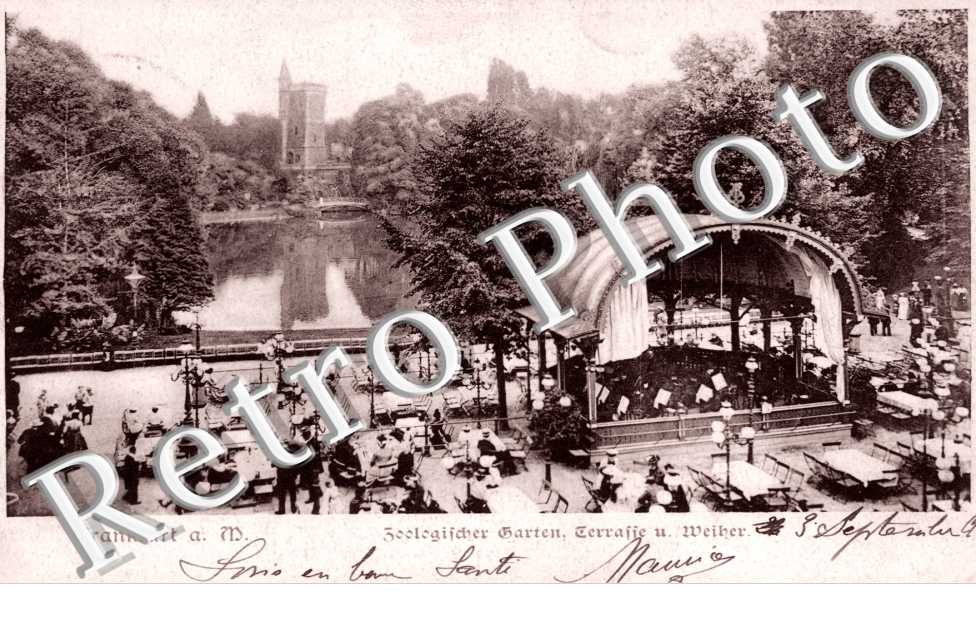 Zoologischer Garten Terraffe und Weiher