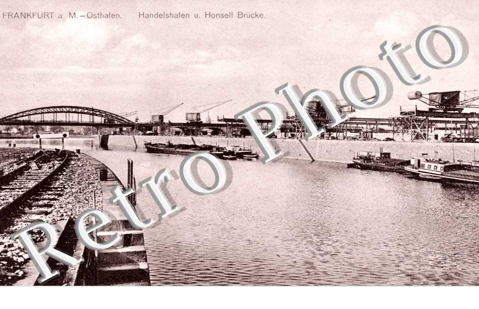 Handelshahen und Honsell Brucke