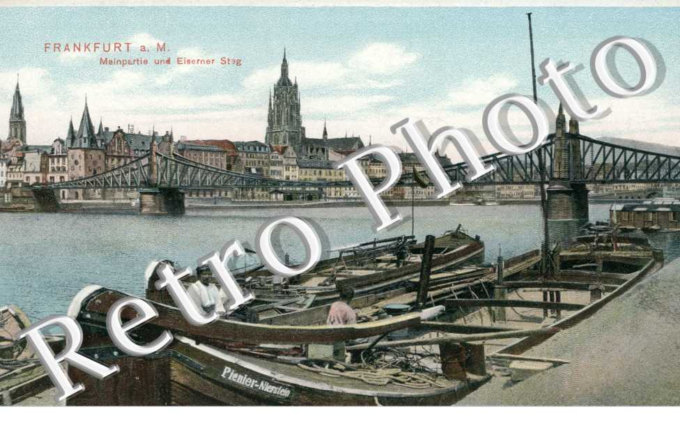 Mainpartie und Eiserner Steg