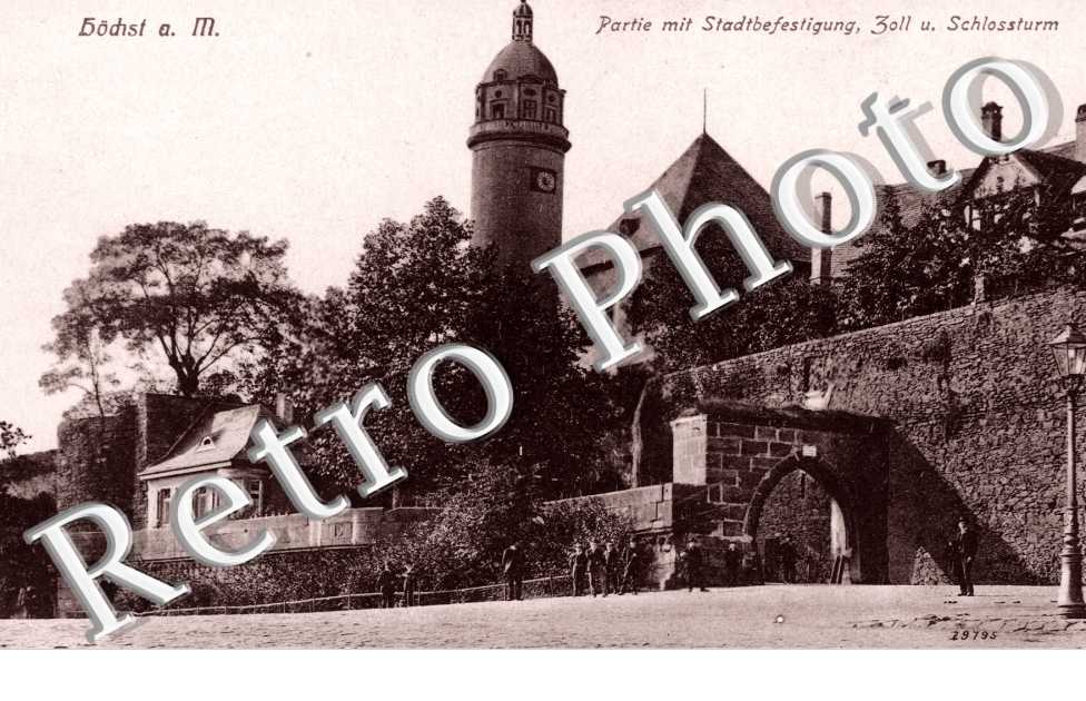 Hochst - Partie mit Stadtbefestigung
