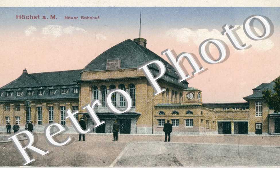 Hochst, Neuer Bahnhof