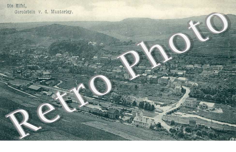 die Eifel -  Gerolstein v. d. Munterley
