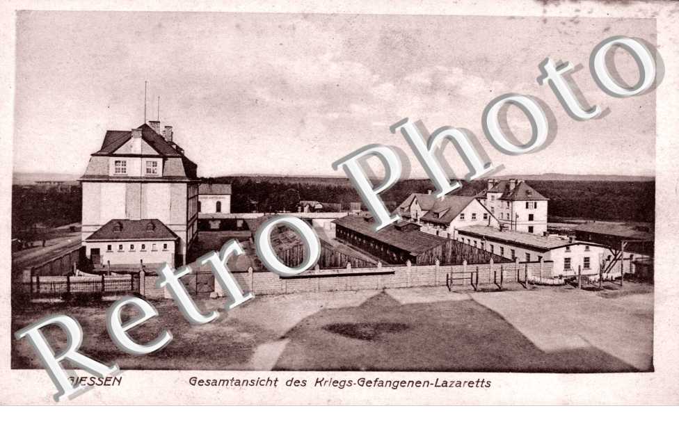 Gesamtansicht des Kriegd-Gefangenen-Lazaretts