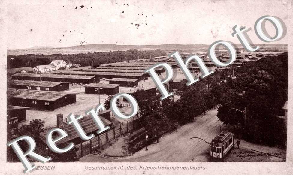 Gesamtansicht des Kriegs-Gefangenenlagers