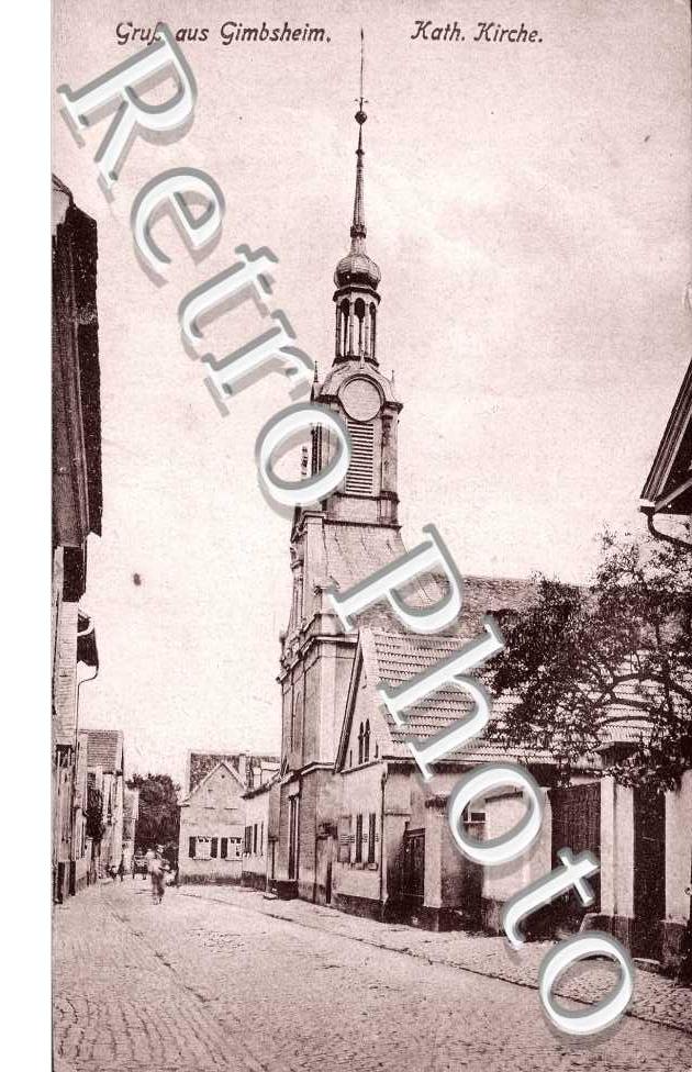 Gruss aus Gimbsheim, Kath. Kirche