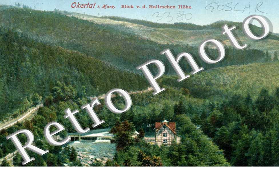 Okertal im Harz, Blick von der Halleschen Hohe