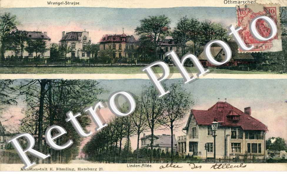 Wrangel Strasse, Othmarschen, Linden Allee