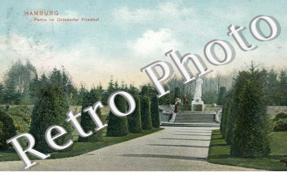 partie im Ohlsdorfer friedhot