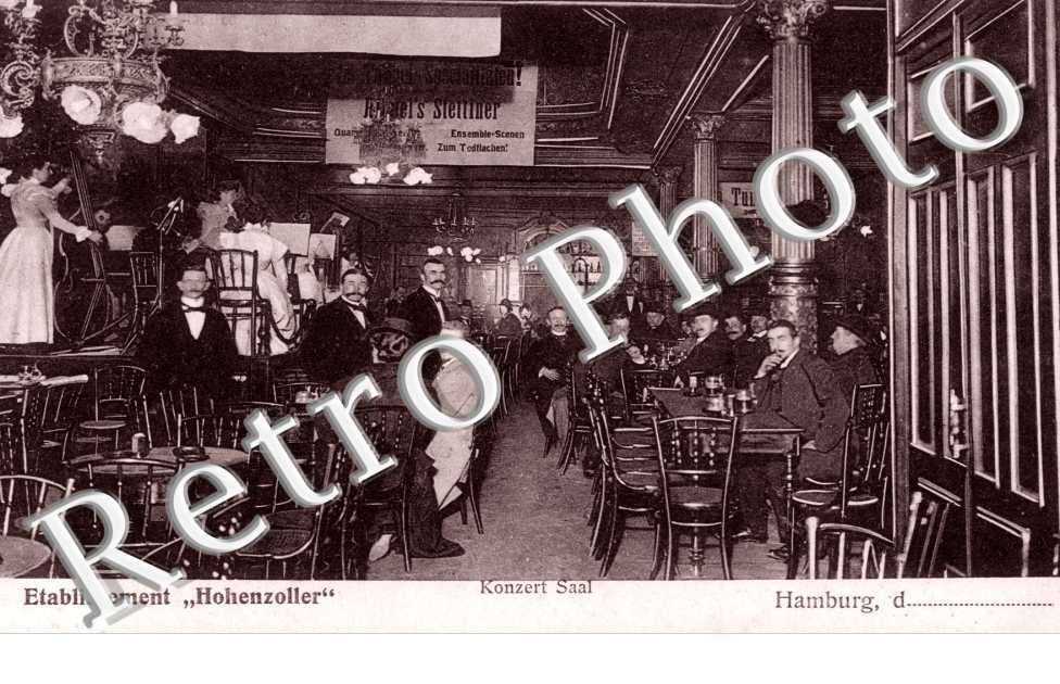 Konzert Saal, Etablissement "Hohenzoller"