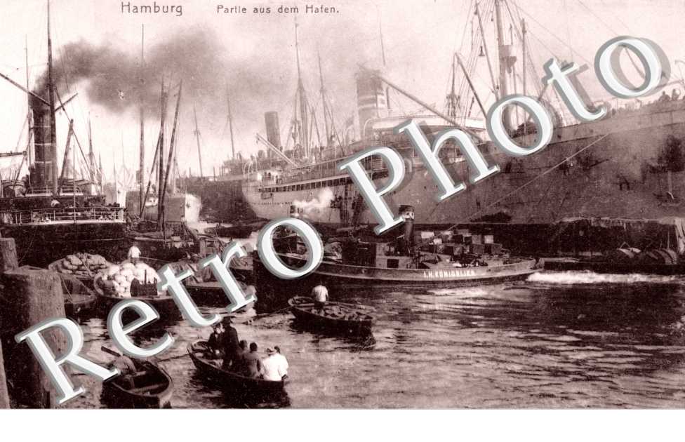 Partie auf dem Hafen