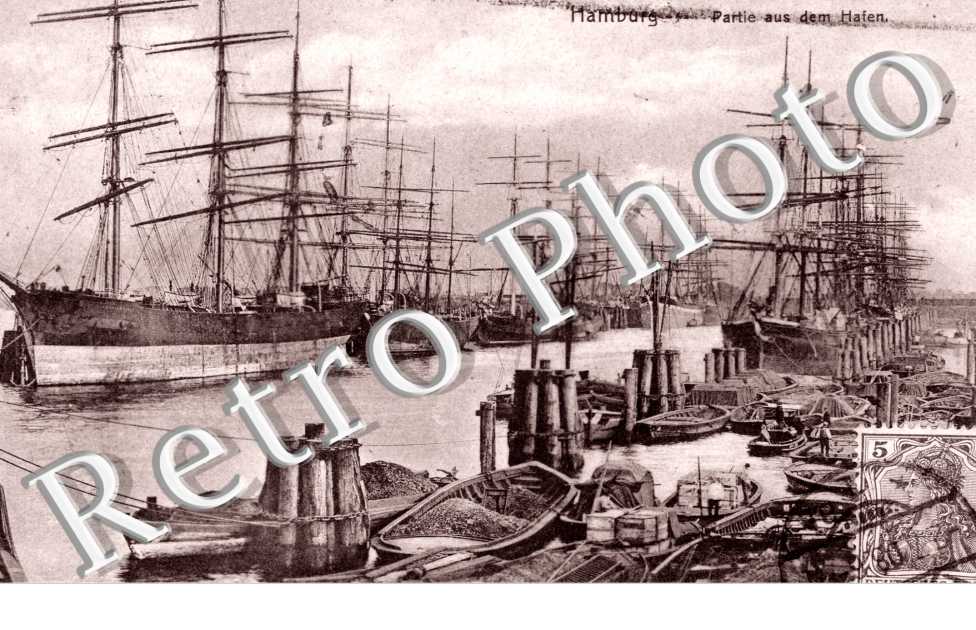 Partie auf dem Hafen