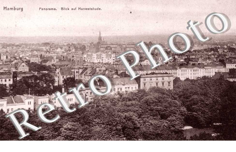 Panorama, Blick aus Harvestehude
