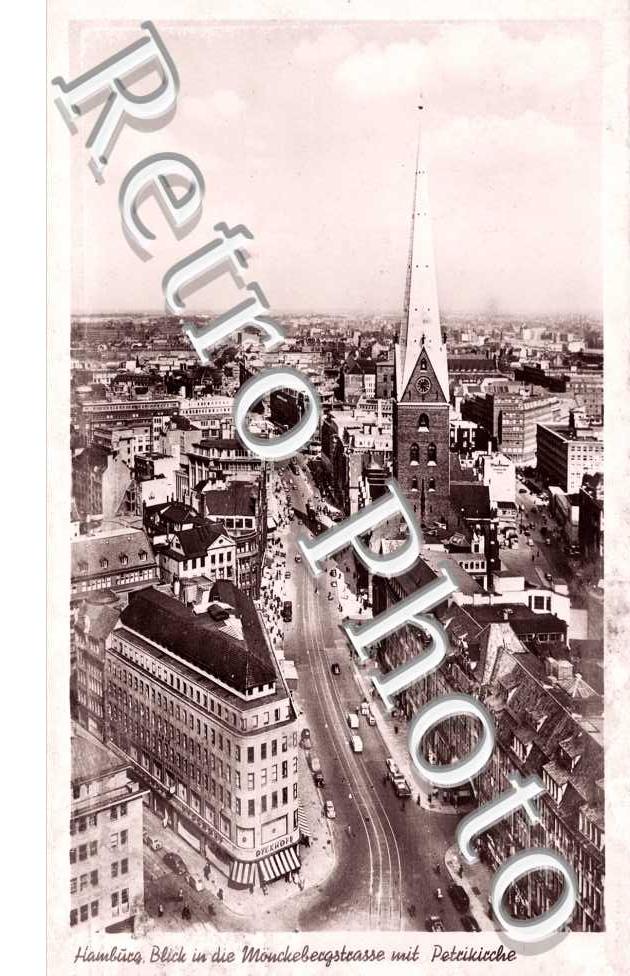 Blick in die Mouckegergstrasse mit Patrickkirche
