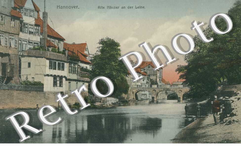 Alte Hauser an der beine