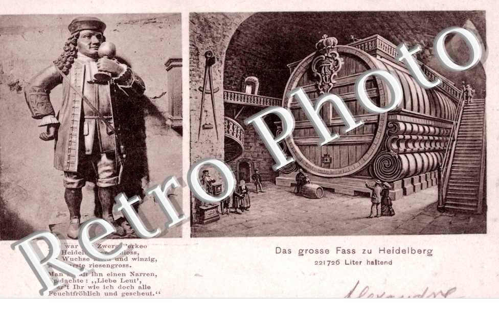Das grosse Fass zu Heidelberg