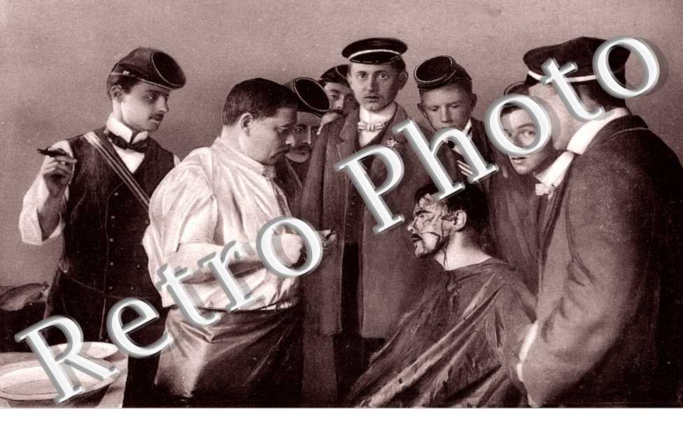 Une Opération chirurgicale au visage d&#039;un patient