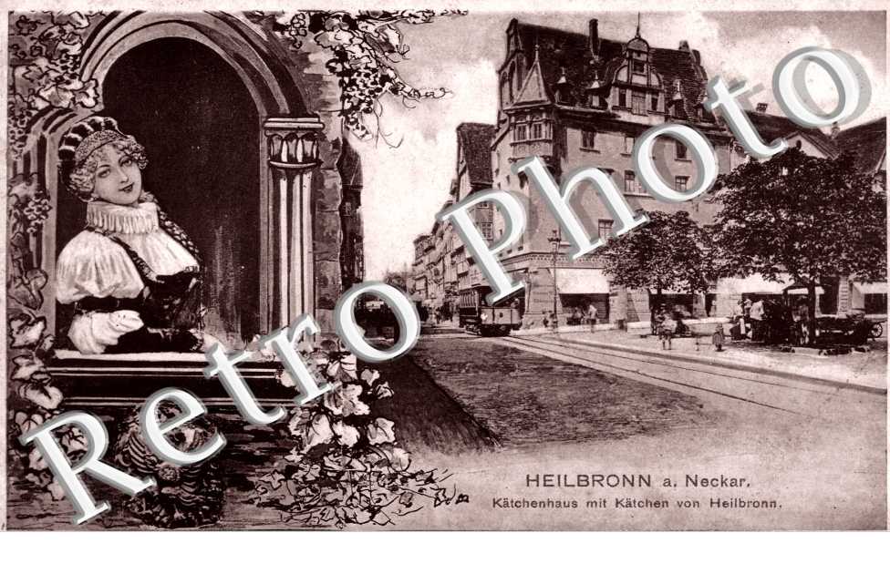 Heilbronn am Neckar, Katchenhaus mit Katchen von Heilbronn
