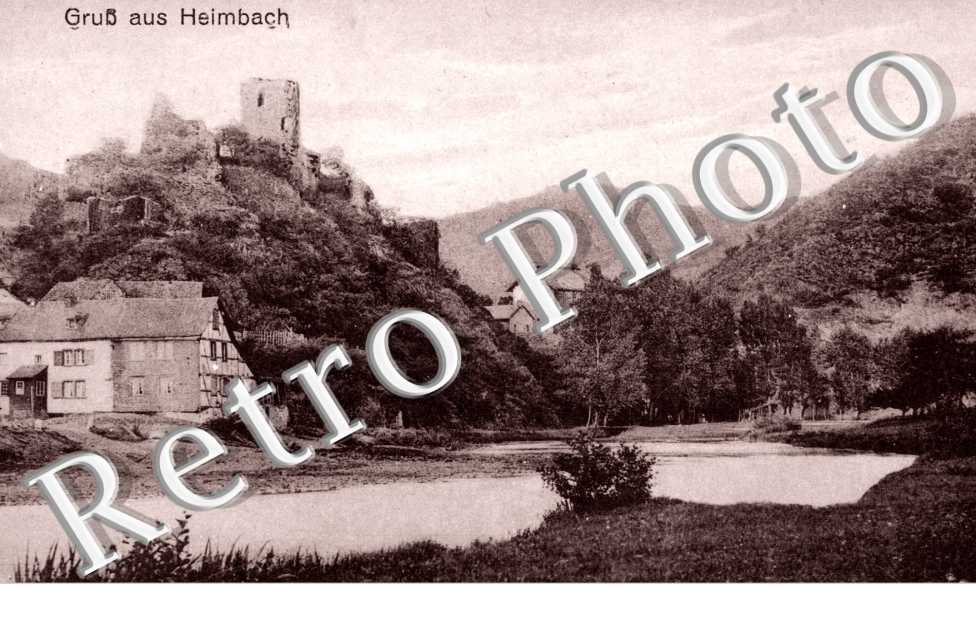 Des Ruines sur les hauteurs