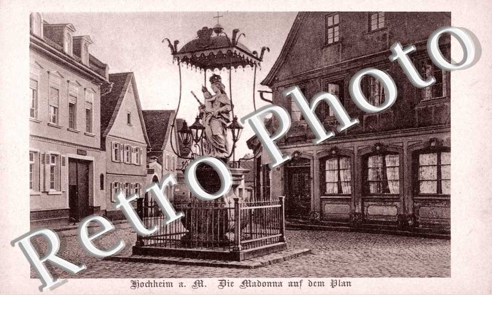 Die Madonna auf dem Plan