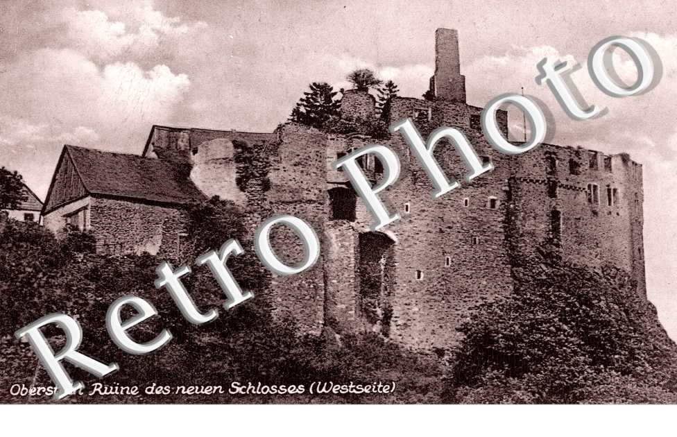 Obertsein Ruine, des neuen Schlosses