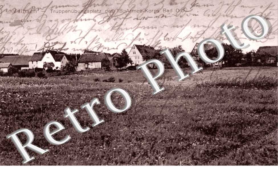 Truppenubungsplatz des 18 Armee-Korps Bad Orb