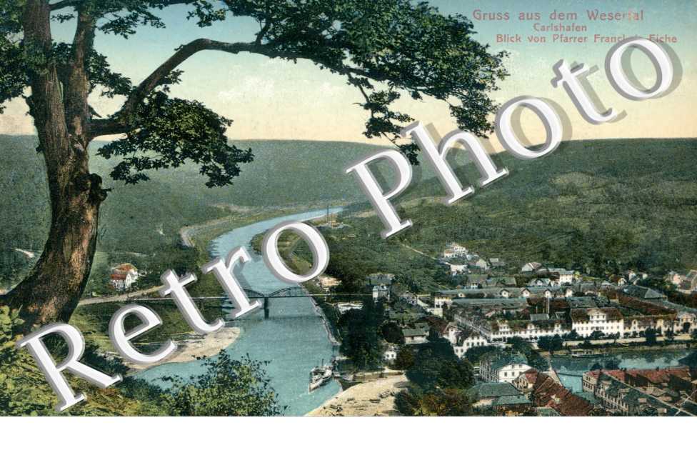 Blick von Pfarrer Fracke&#039;s Eiche