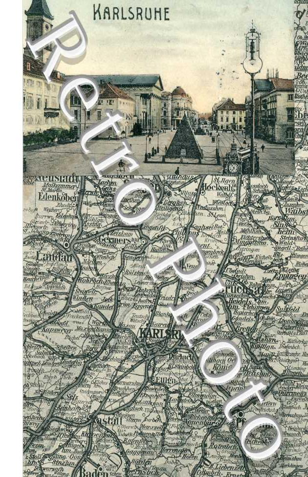 Carte géographique 