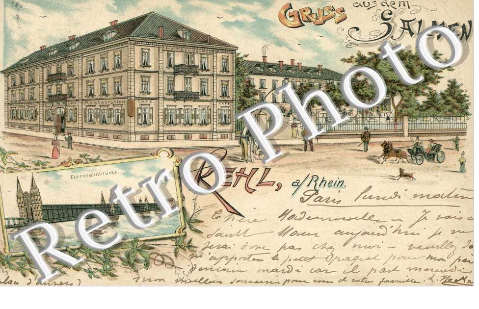 le pont de chemin de fer