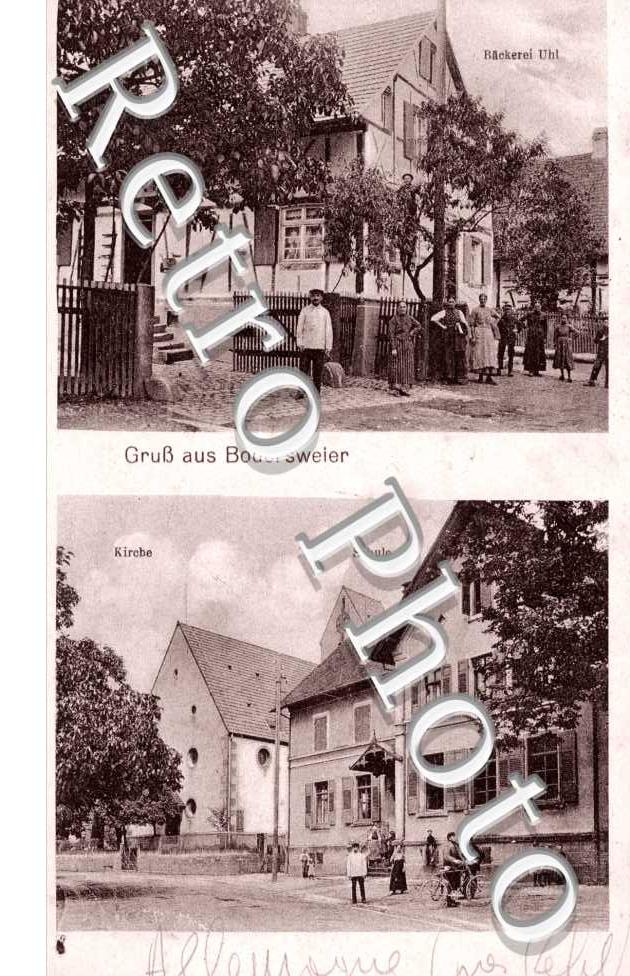 Backerei Uhl Kirche Schule