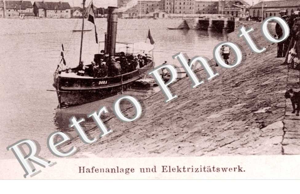 Hafenanlage in elektrizitatswerk