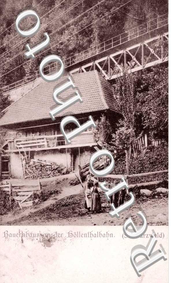 Bauernhaus an der Hollenthalbahn, Schwarzwald