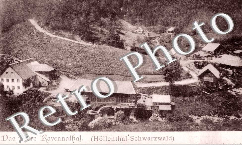 Das obere Ravennathal, Hollenthal-Schwarzwald