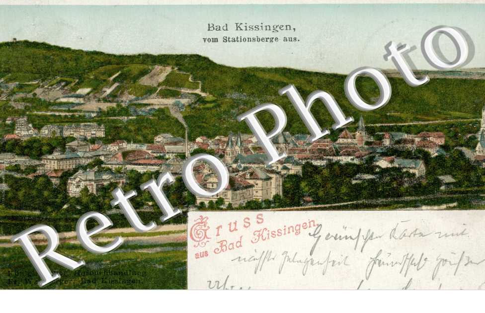 Bad Kissingen vom Stationsberg aus