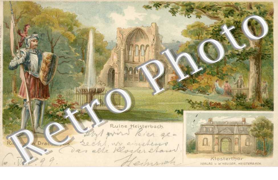 Ruine Heisterbach, Ritter vom Drachenfels, Klosterthor