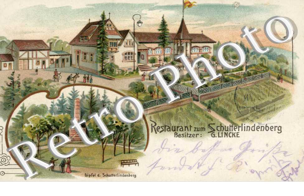 Restaurant zum Schutterlindenberg Besitzer G. lincke