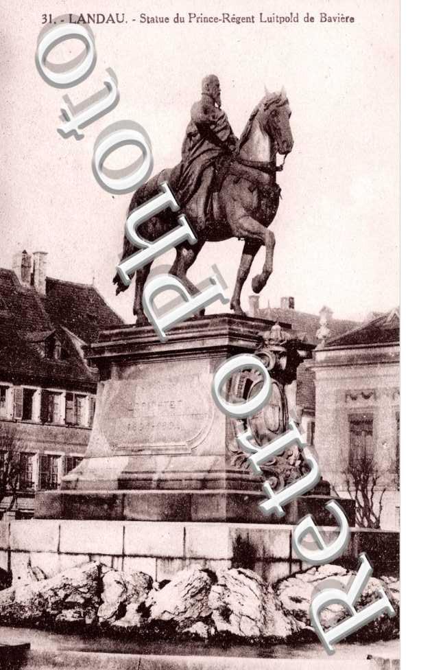 Statue du Prince regent Luitpold de baviere