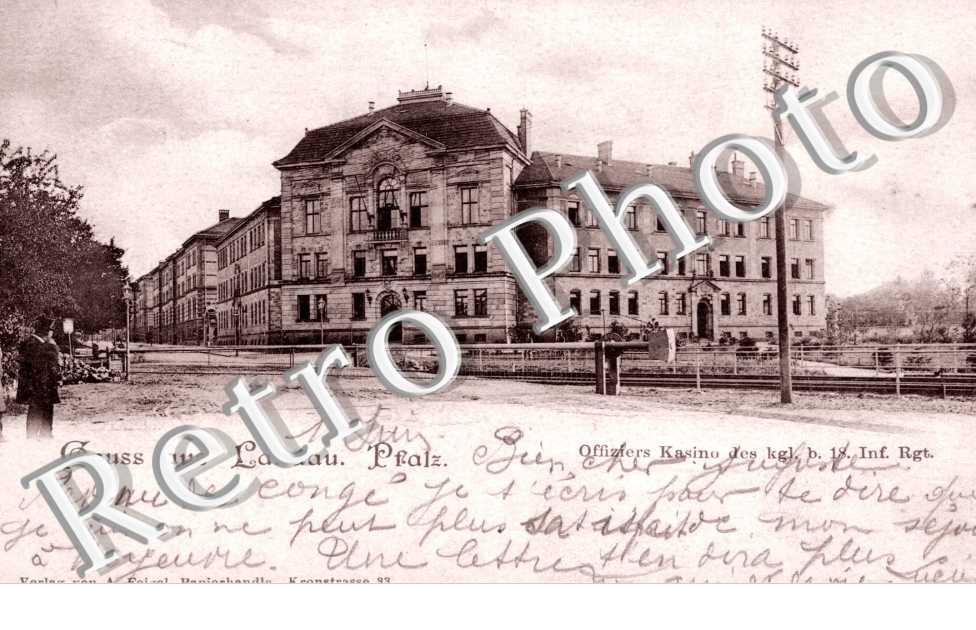 Offiziers Kasino des kgl. bei 18 Infanterie Regiment