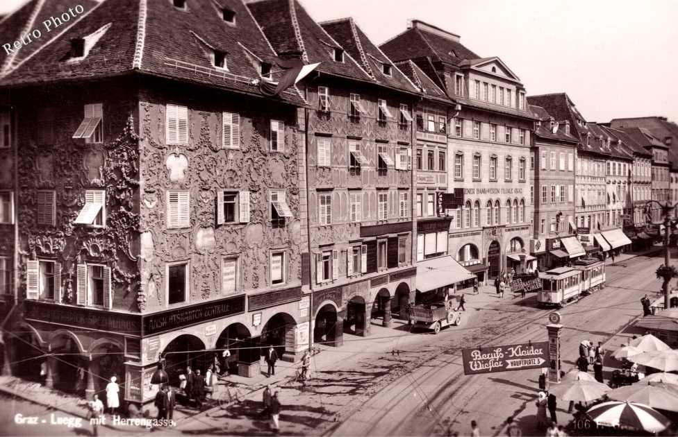Graz - Juegg mit Herrengasse