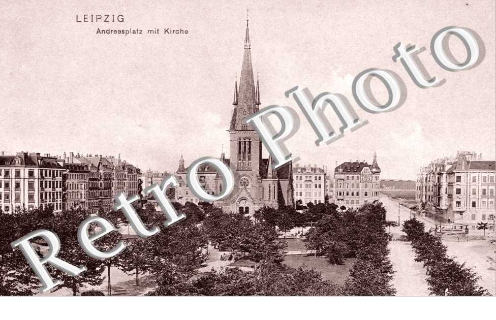 Andreasplatz mit Kirche