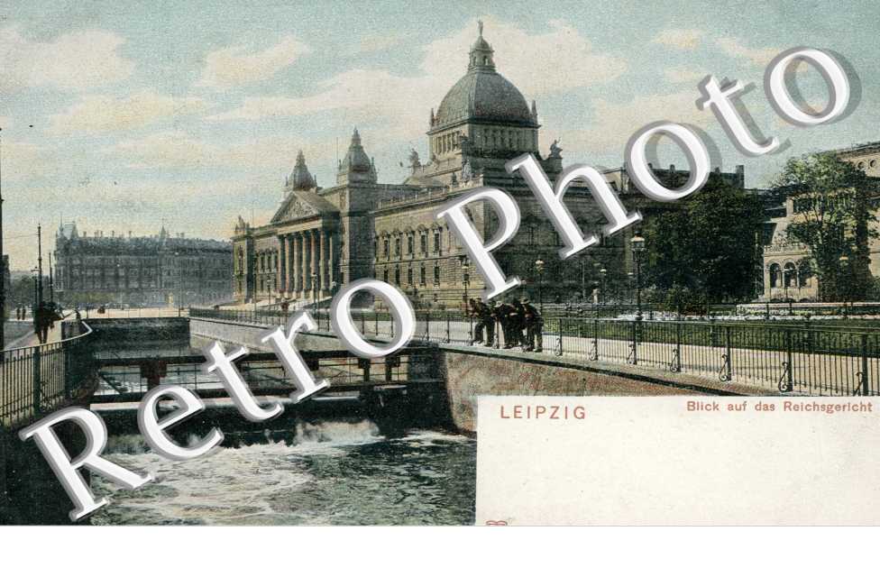 Blick aus das Reichsgericht