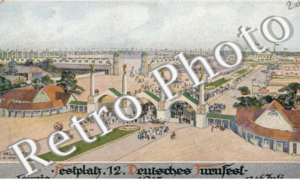 Festplatz 12 Deutsches Turnfest 1913