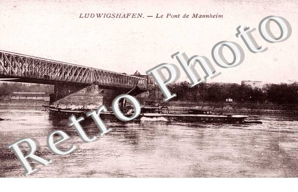 le pont de Mannheim