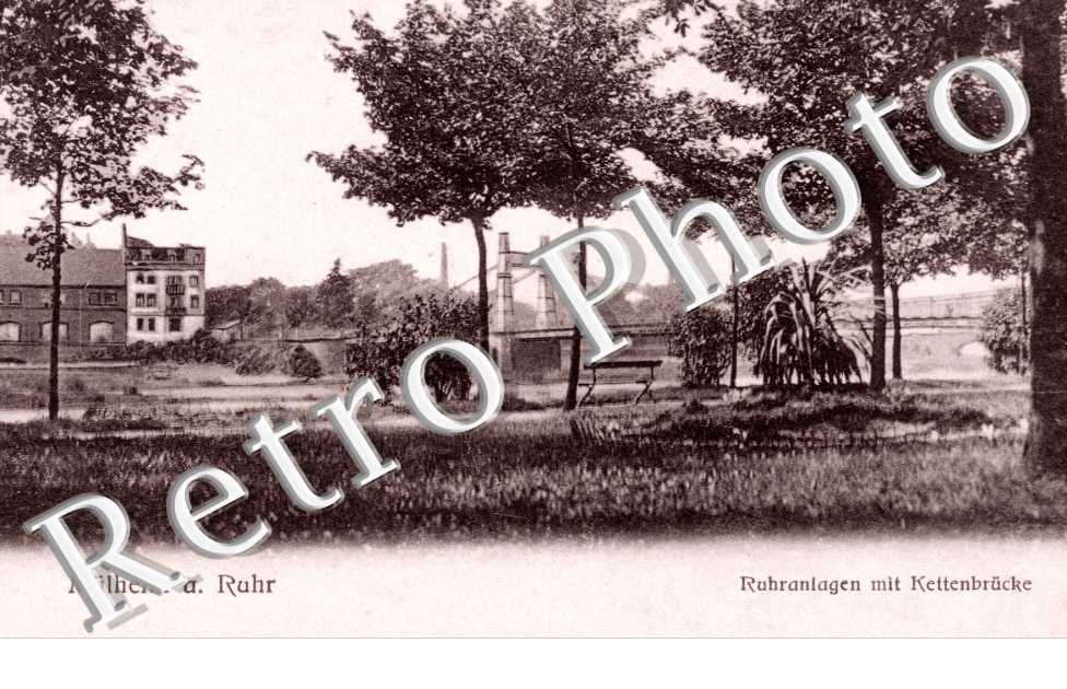 Ruhranlagen mit Kettenbrucke