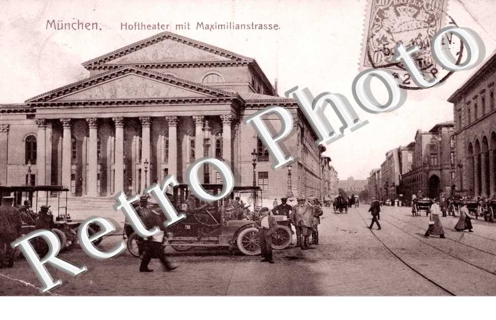 Hoftheater mit Maximilianstrasse